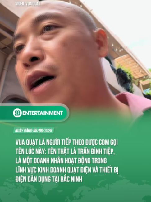 VUA QUẠT LÀ NGƯỜI TIẾP THEO ĐƯỢC CĐM GỌI TÊN#theanh28news #tiktoknews #theanh28