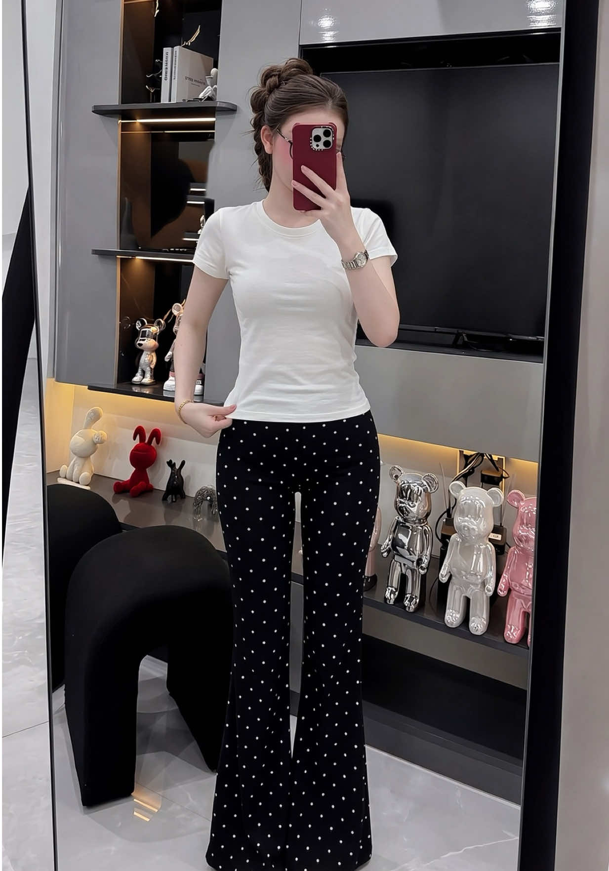 Sét bộ ( Áo + Quần ) áo cộc tay #moingaymotoutfit #goiyphoido #thờitrangnữ #phoidoxinh 