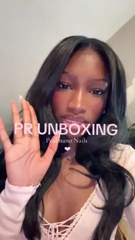@pearlmano nails  Thank you so much for sending me these’s beautiful nails #fyp #unboxingvideo #foryoupage 