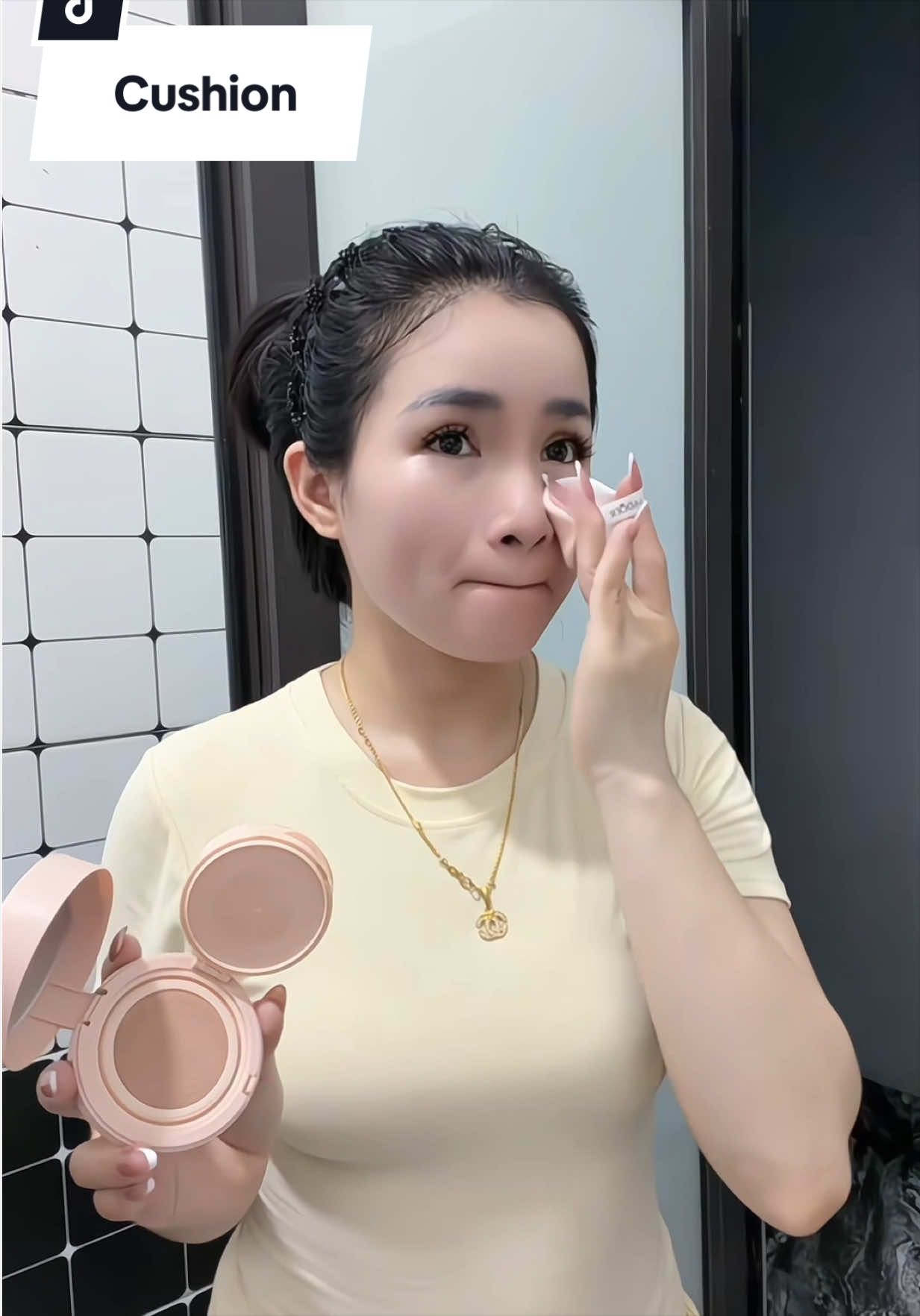 2in1 tiện lợi , kháng nước lâu trôi luôn nha mấy bà #cushion #cushion2in1 #phanphu  #xuhuongtiktok #viral 