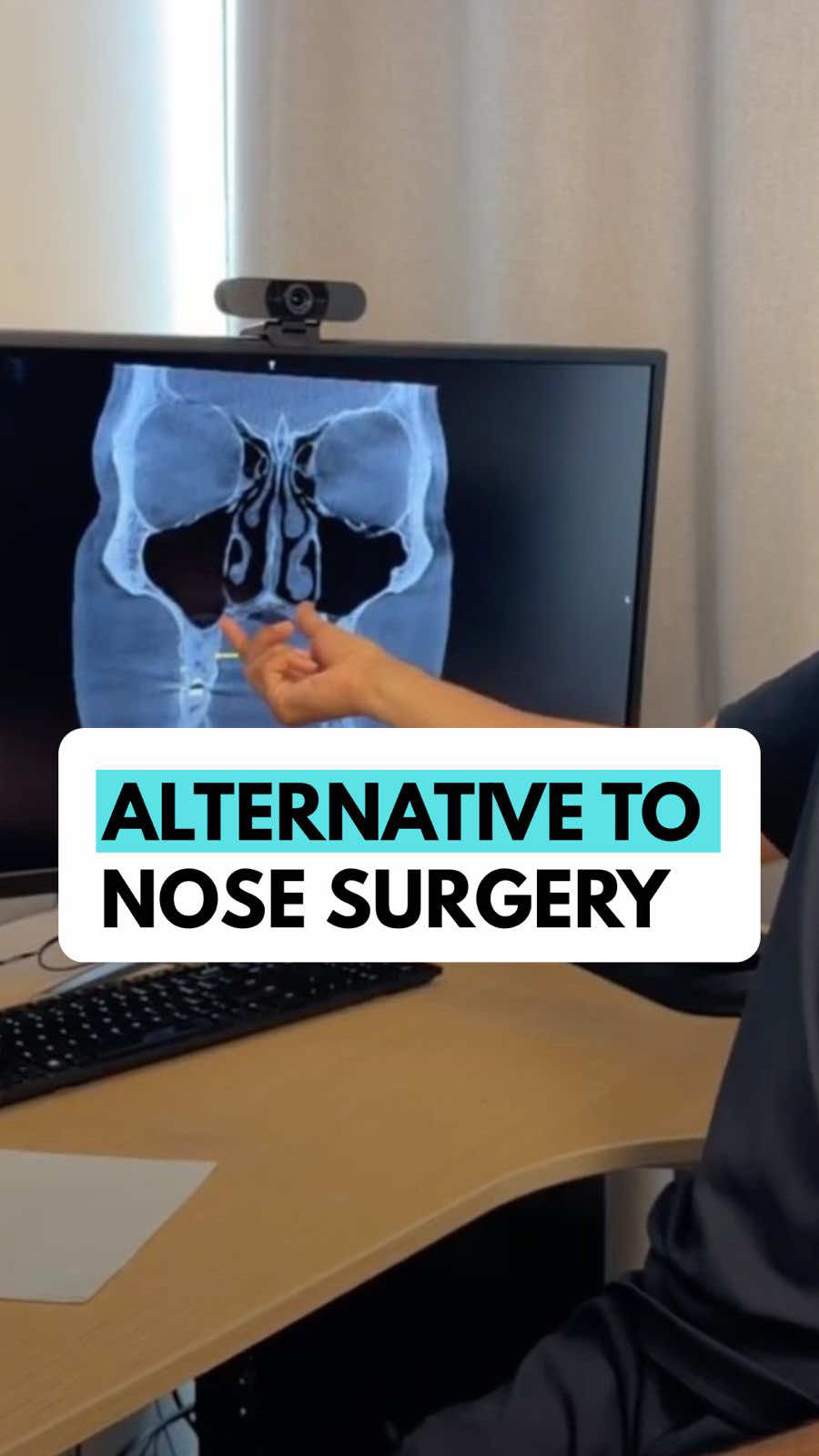 Replying to @miyumiverse Nose surgery done. Still can't breathe. Nobody measured his palate. #entdoctor #breathing #septoplasty #nosejob #adenoidsurgery 
