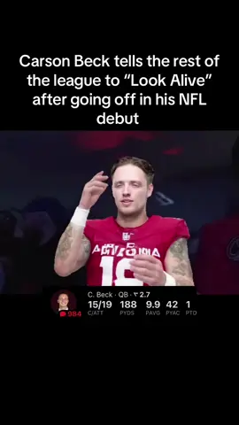 Carson Beck might be him #carsonbeck #nfl #arizonacardinals #cardinals #Preseason 