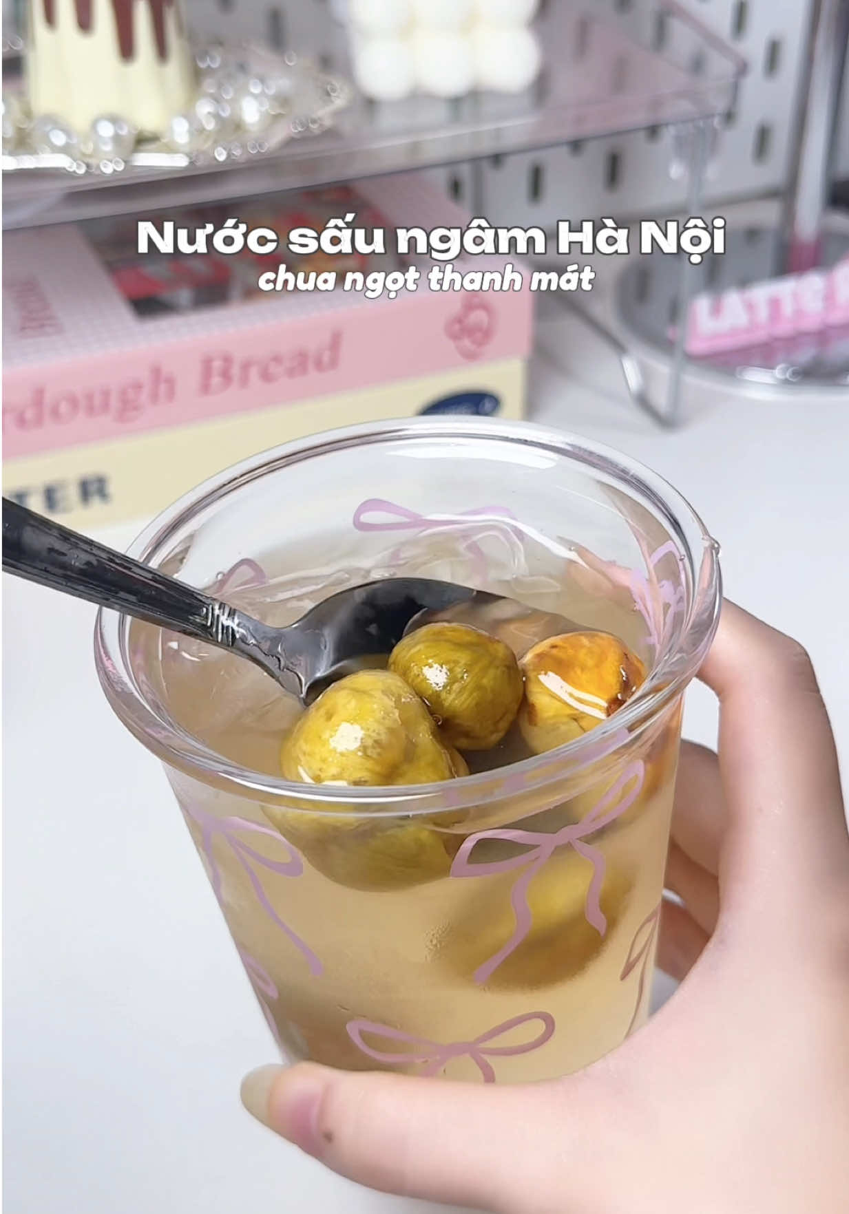 Sấu ngâm chua chua ngọt ngọt ún ngon nha tr 😭✨ #saungamchuangot #sauhanoi #nuocsauhanoi #saungamduong #thnguyenne 