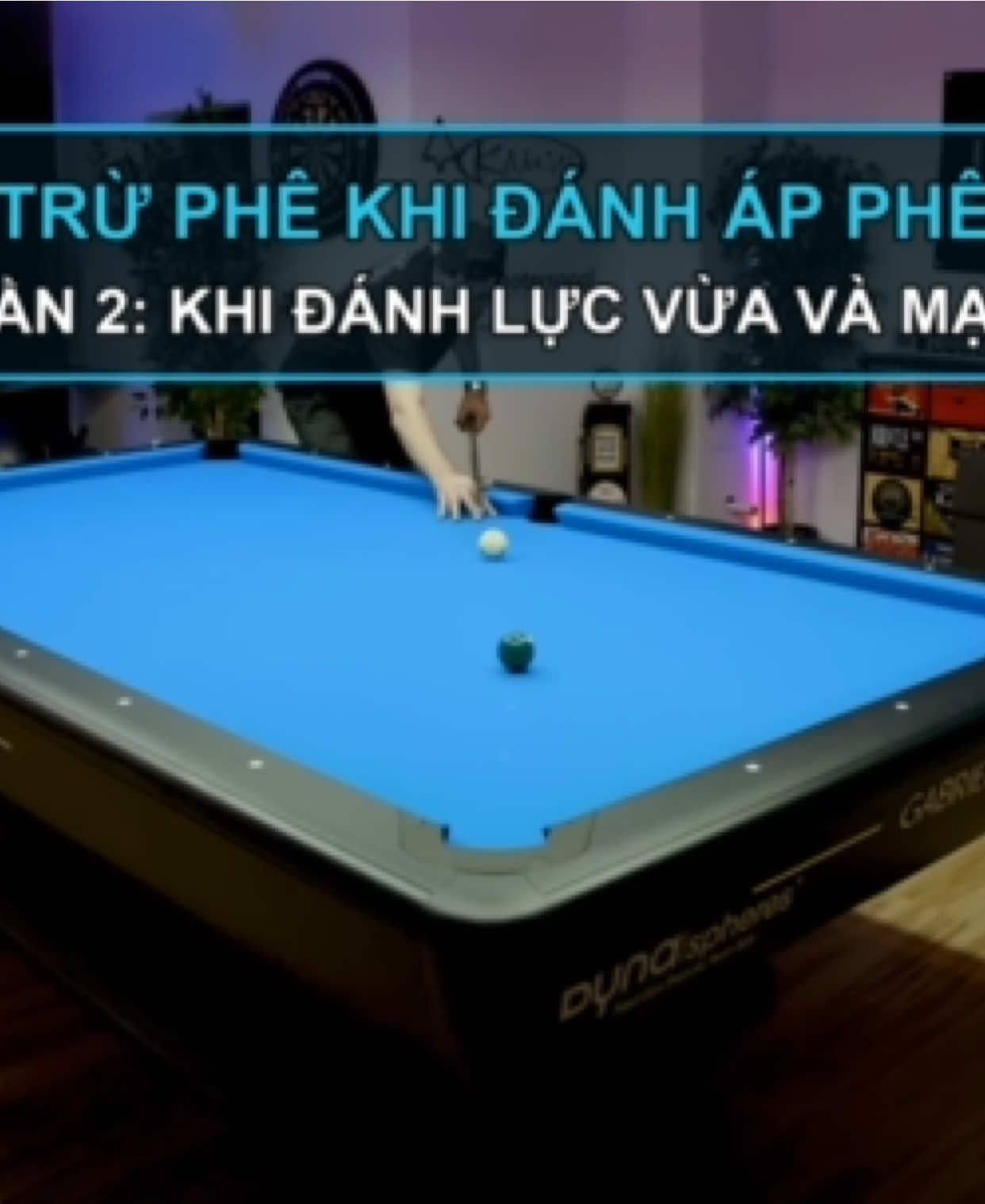 🎱 Vì sao đánh đúng áp phê mà vẫn trượt bi? Có thể bạn chưa biết cách trừ phê khi ngắm.  🎱 Phần 2 - Khi đánh lực vừa và mạnh #bida #billiards #pool #bidavietnam #hocbida 