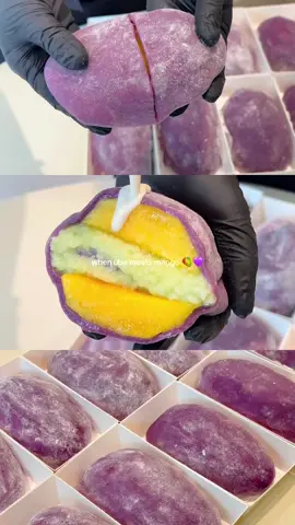 The viral ube mochi mango sticky rice 🥭💜 Now available for pre-order at our store — click link on bio for pre order!