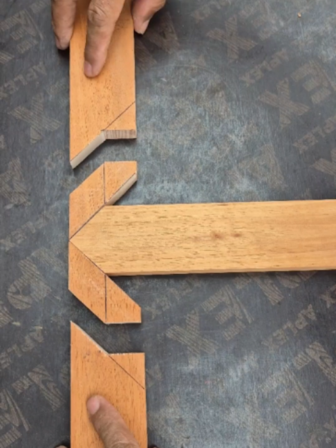 Tips and tricks #tipstool  #hobikayu  #teakwood  #handmade  #woodworking  #woodkarft
