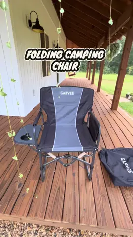 FOLDING CAMPING CHAIR BY @GARVEE get this while you can  #camping #tiktokshop #tiktokmademebuyit #Outdoors #TOOLS 