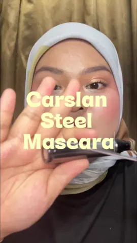 love sangat senang nak pakai tak comot #carslan #fyp #mascara