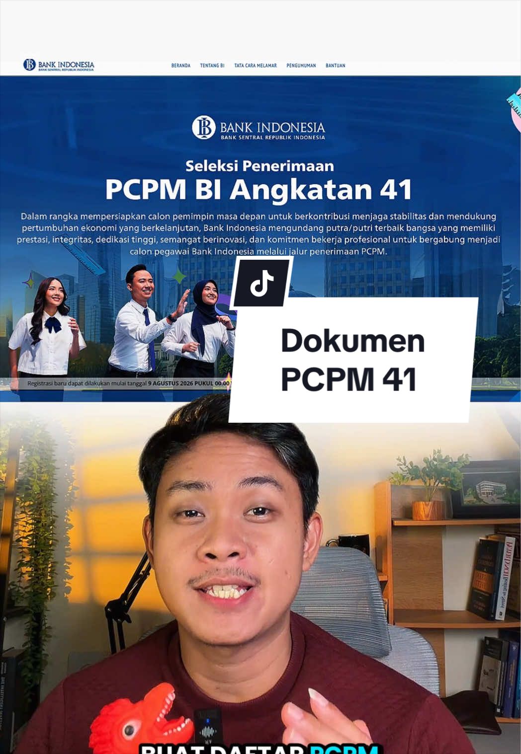Dokumen wajib dan syarat prodi PCPM BI 41 🔥 #PCPM #pcpmbi #bankindonesia #pcpm41 #berkarirbi