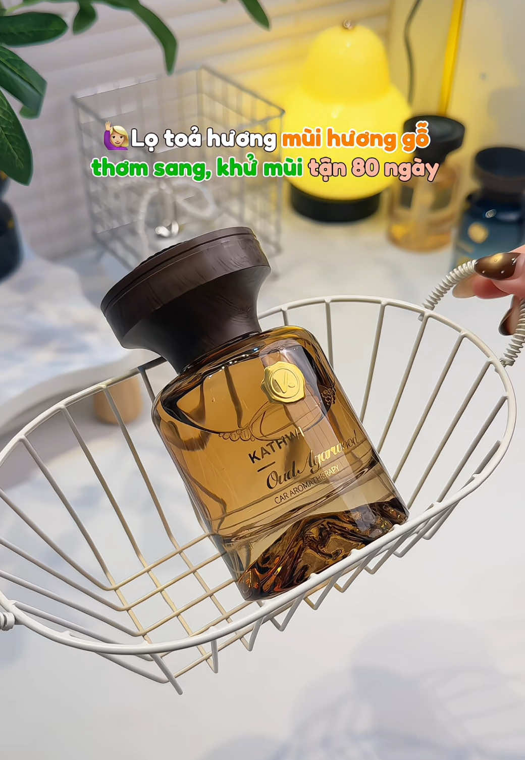 Lọ toả hương thơm phòng ô tô , mùi sang mà thơm tận 80 ngày #lotoahuong #kathwi #huongthomoto #tinhdauthomphong #tinhdauthomxe 