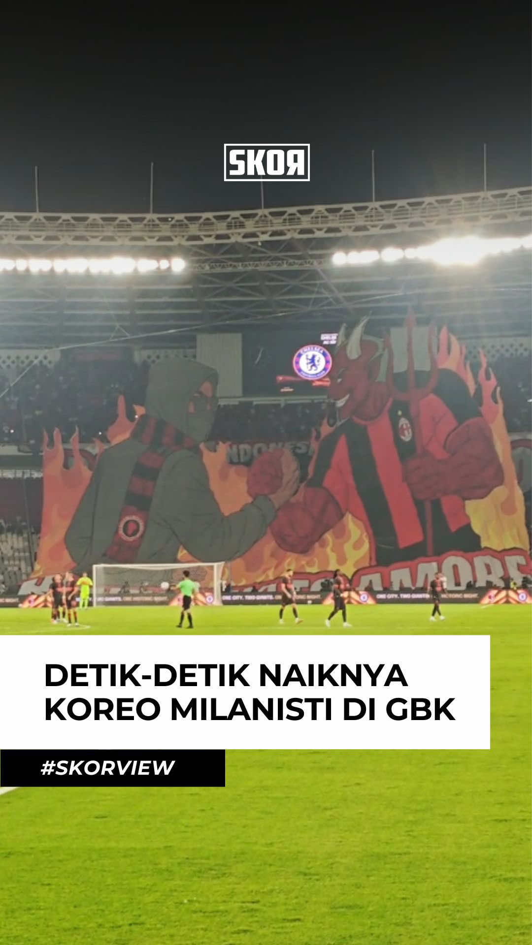 GBK RASA SAN SIRO ⚫️🔴 Milanisti Indonesia mana nih suaranyaa!!!! #skorview #milanisti #acmilan 