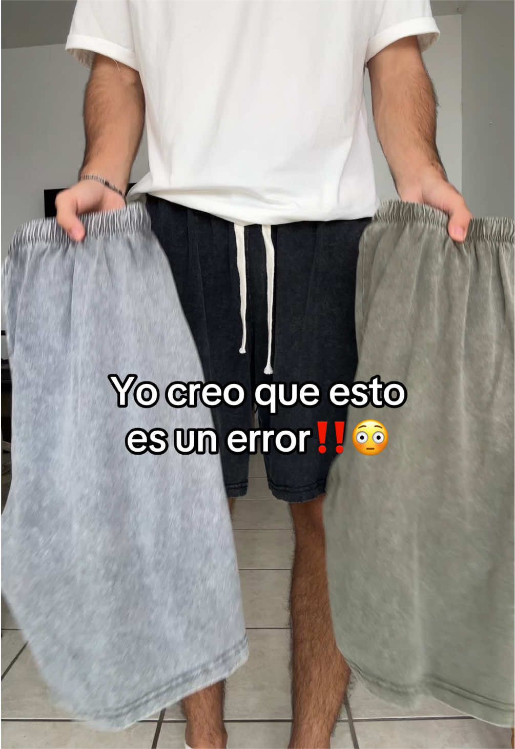 Alguien se equivocó con esto.. #menfashion#menswear#streetwear#shorts#tiktokshop