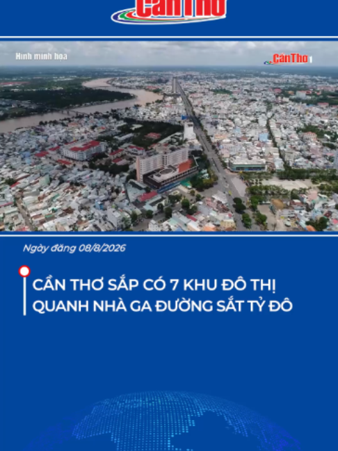 Cần Thơ sắp có 7 khu đô thị quanh nhà ga đường sắt tỷ đô #Tiktok #tintuc