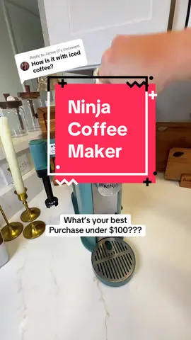 Replying to @Jamie D ☕️🤎 Consider this your sign to upgrade your morning coffee routine! The Ninja Coffee Maker has officially turned me into a make-my-coffee-at-home person. 😂🙌 Hot coffee, iced coffee, pods, grounds AND that built-in frother?! I can make whatever I’m craving without leaving my kitchen. And the fact that I can froth my creamer or protein shake right on the machine? GAME CHANGER. 😍☕️ Morning coffee just got a whole lot better. ✨ #NinjaCoffeeMaker #NinjaDualBrew #CoffeeMaker #CoffeeTok #CoffeeLovers