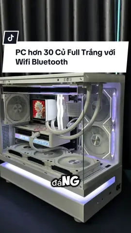 PC hơn 30 Củ Full Trắng với Wifi Bluetooth #metacom #metacomputer #pc #pcbuild #pcwhite 