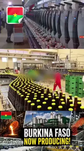 Ibrahim Traore is building factories to boost Burkina Faso,s economy #Ibrahim Traore #factory #economy #BurkinaFaso #foodproduction