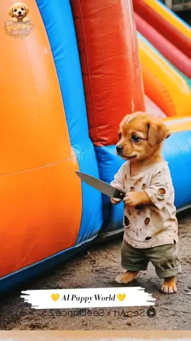 Why did this puppy do that?   @seaartai  #SeaArtSeedance2.5  30s AI video generation is here, created with Seedance 2.5 on SeaArt.  #SeaArtSeedance25 ﻿ Exploring Seedance 2.5 with native 4K AI videos on SeaArt. ﻿ Bring all your ideas together with up to 50 references in Seedance 2.5.  #puppylove  #fyp  #viralreels    @Talking Cat Tales🐾 