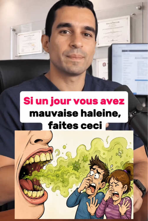 Si un jour vous avez mauvaise haleine, faites ceci #fyp #sante #santé #santénaturelle #france 