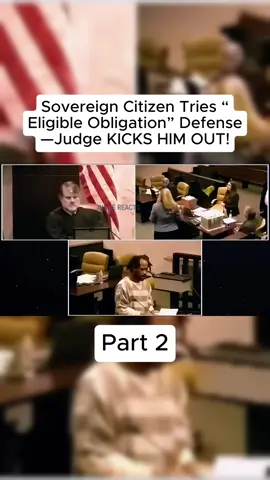Sovereign Citizen Tries “Eligible Obligation” Defense — Judge KICKS HIM OUT! #SovereignCitizen #Judge #Courtroom #Law #TrueCrime
  