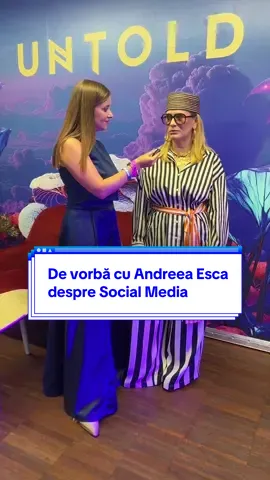Am întrebat-o pe Andreea Esca ce ar schimba ca platformele să devină un loc mai bun și care crede că este cel mai mare beneficiu pe care ni l-au adus.  Voi ce ați schimba? #socialmediamarketing #socialmedia 
