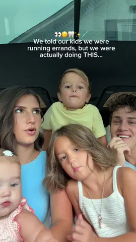 Imagine having kids this excited for the dentist!? 😂  ##surprise##family##fun##dentist##cute