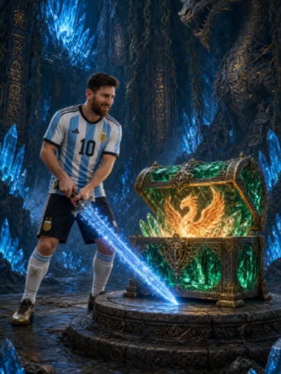 Everyone Laughed at Ronaldo… Then He Found THIS! 😱🐉 Messi, Neymar, Mbappé, and Ronaldo discover four mysterious crystal treasure chests. 💎✨ Everyone gets incredible rewards—except Ronaldo, whose chest releases only black smoke and slime. 😱 But Ronaldo refuses to give up. Deep inside the ancient cave, he discovers a hidden vault containing a Legendary Golden Dragon Chest. 🐉👑 When he opens it, an unbelievable treasure explosion leaves everyone speechless! 💎💰🔥                                                                     #ronaldo #messi #neymar #mbappe #cr7#dragon #treasure #gold #diamonds #mystery #aistory #aivideo #viralshorts #shorts #fyp #trending #usa #uk #germany