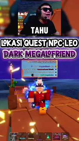 LOKASI NPC LEO UNTUK QUEST SKIN ROD DARK MEGALOFRIEND NEW UPDATE FISH IT #fishit #roblox #fishitroblox #newupdate #vaynardgaming 