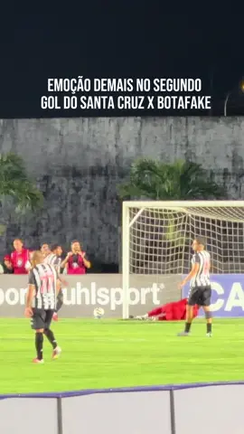 Muito emoção no segundo gol do Santa Cruz x Botafogo PB #futebol #recife #pernambuco #santacruFc