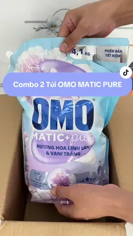 🧺Combo 2 túi OMO Matic, vừa đậm đặc, vừa thơm lâu! #nuocgiat #omo #omomatic #TikTokShop #TikTokShop88 