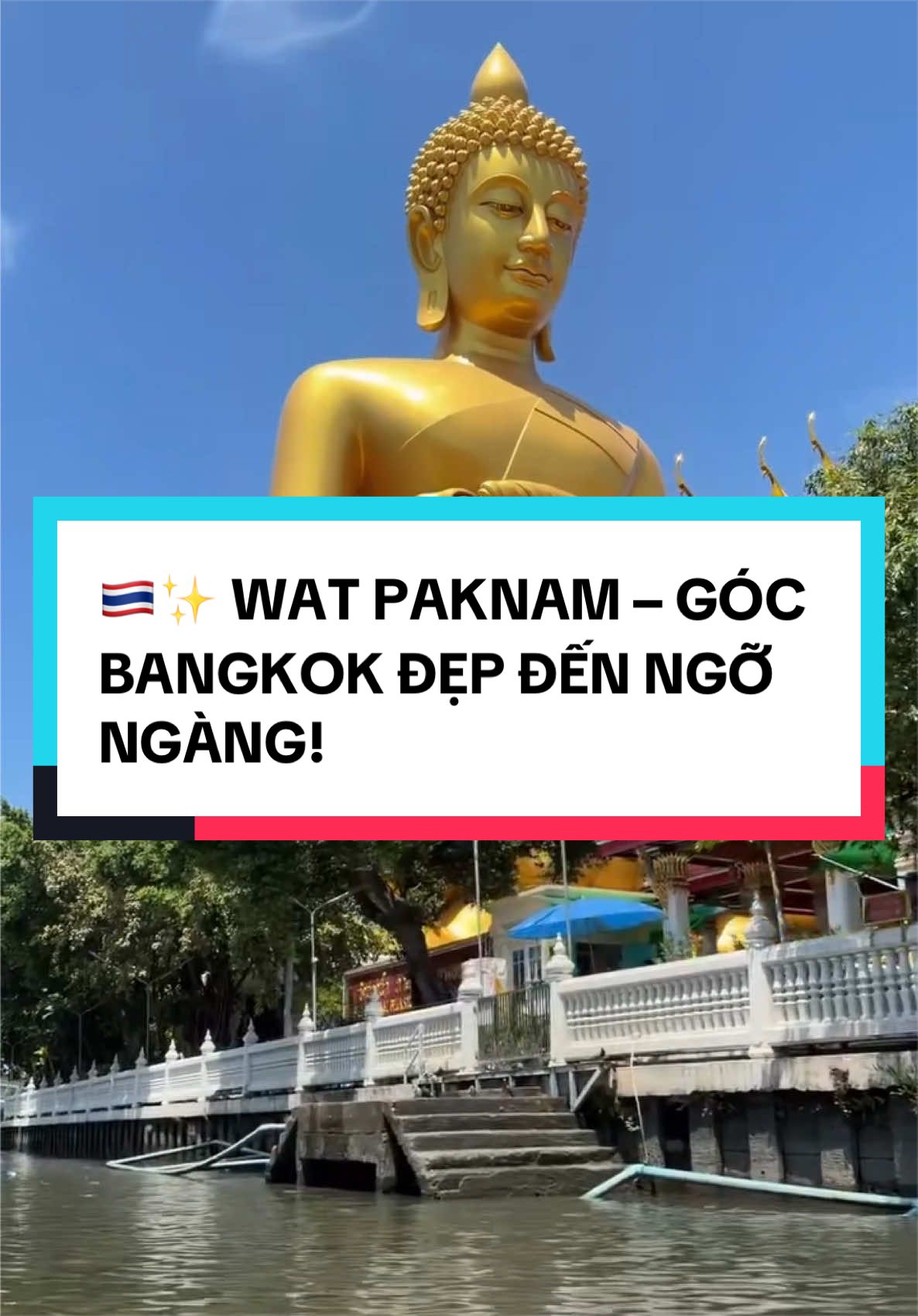🇹🇭✨ WAT PAKNAM – BÁU VẬT GIỮA LÒNG BANGKOK! 📍 Wat Paknam Phasi Charoen, Bangkok 🌌 Nổi tiếng với đại bảo tháp và mái vòm vũ trụ rực rỡ, đẹp mê mẩn khi lên hình 📸 🚆 Đi lại: BTS Bang Phai → đi bộ/Grab đến chùa. 🙏 Không gian thanh tịnh, kiến trúc ấn tượng, rất đáng ghé nếu muốn khám phá một Bangkok khác biệt. ⏰ Nên đi sáng hoặc chiều, mặc trang phục lịch sự. 🚗 VietGoGo: Thuê xe riêng | eSIM | Vé tham quan 📱 0782 172 177 | 💬 https://m.me/vietgogo #VietGoGo #WatPaknam #Bangkok #ThailandTravel