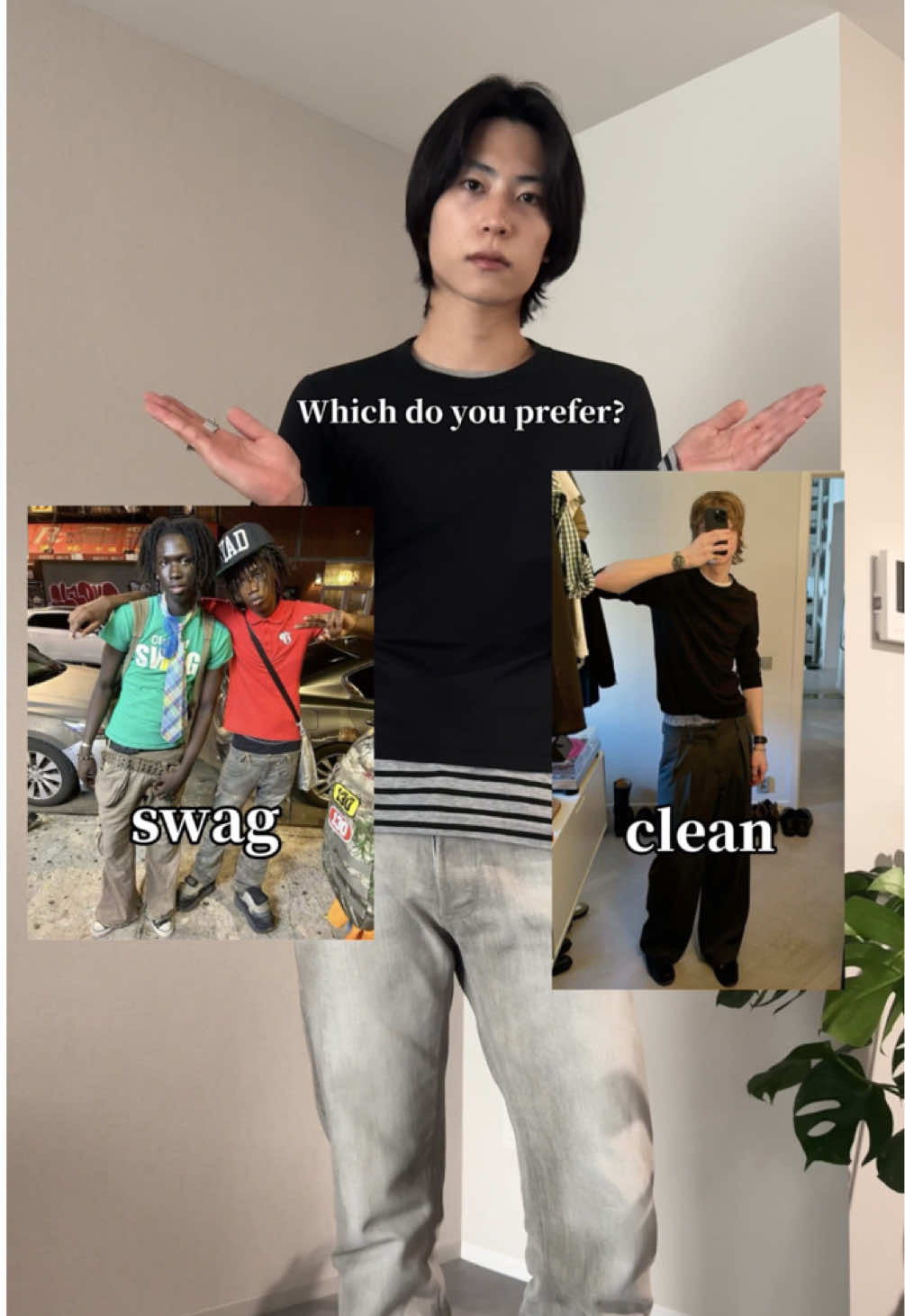 Which fashion style do you prefer? #fyp#fashion 