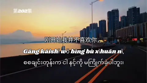 #第202集#蘑菇头#我毫无顾虑的走向你,你又把我推到了深渊#LearnChinesewithDaniel #တရုတ်စကားလေ့လာကြမယ် 