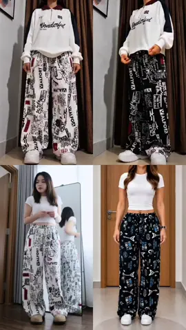 30 ribuan [ NEW ARRIVAL] Everyday pants series -Everyday Pants - Motif Abstrak - Celana Panjang Wanita Baggy Kantor Kuliah - Kulot Pinstripe - Celana Formal Casual Wanita Loose Basic #kulot #celanakulot  #celanawanita  #fyp🍒🍒 
