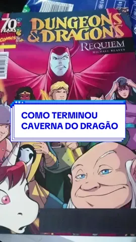 Qual foi o final do desenho Cavernado Dragão? #cavernadodragão #desenho #nostalgia #cuiosidade