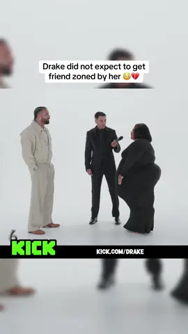Drake gets friendzoned 😭 #drake #fyp #foryoupage 