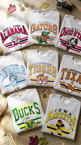 Retro College Football Sweatshirt – Ash Grey Unisex Crewneck for Game Day Fans, Classic sweatshirt #gameday #footbal #shirt #fyp #viral 