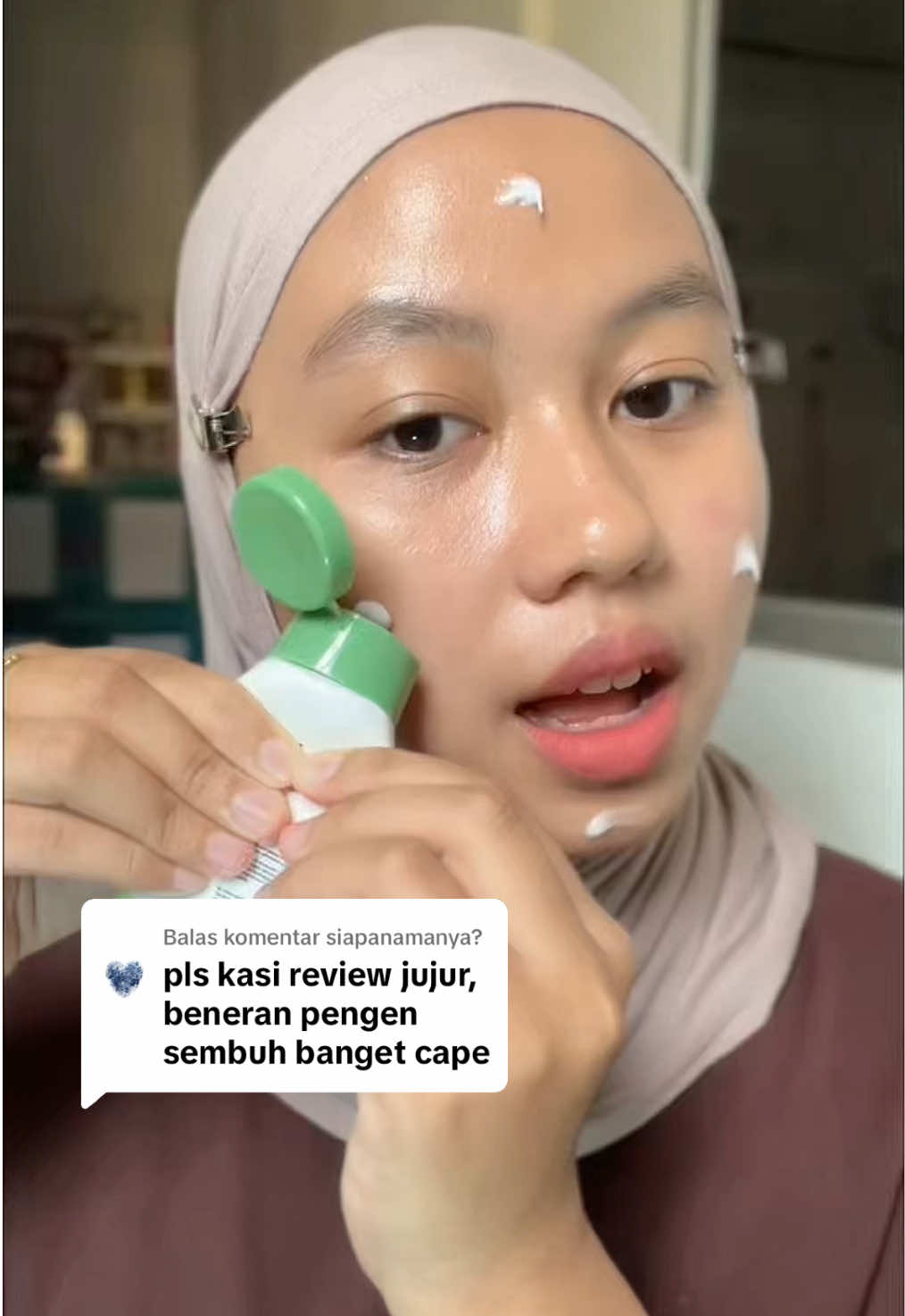 Membalas @siapanamanya?  saking bagusnya moist azeclair panthenol dorskin, sekarang kalo mau beli harus PO dulu😭 #dorskin #azeclair #panthenol #moisturizerviral #glowing 