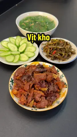 Cơm chiều nay #ancungtiktok  #comnhacungthu  #xh  #nauan  #vitkho 