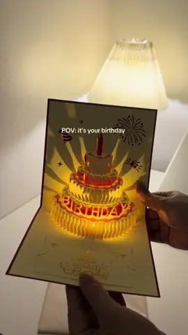 Imagine their reaction when they open this. 🥹🎂 #SurpriseGift #BirthdayIdeas #PopUpCard #GiftTok #giftcards 
