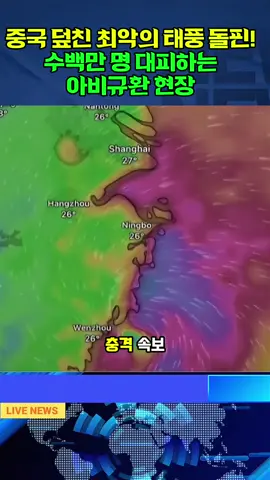 #뉴스 #소식 #한국 #태풍 #태풍13호 