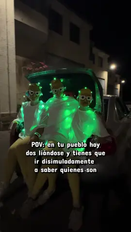 Disfraz Sr Burns 👽💚 #fiestas #disfraz #pueblo #amigas @Paula @Celia @luciahernando @celiaalonso 