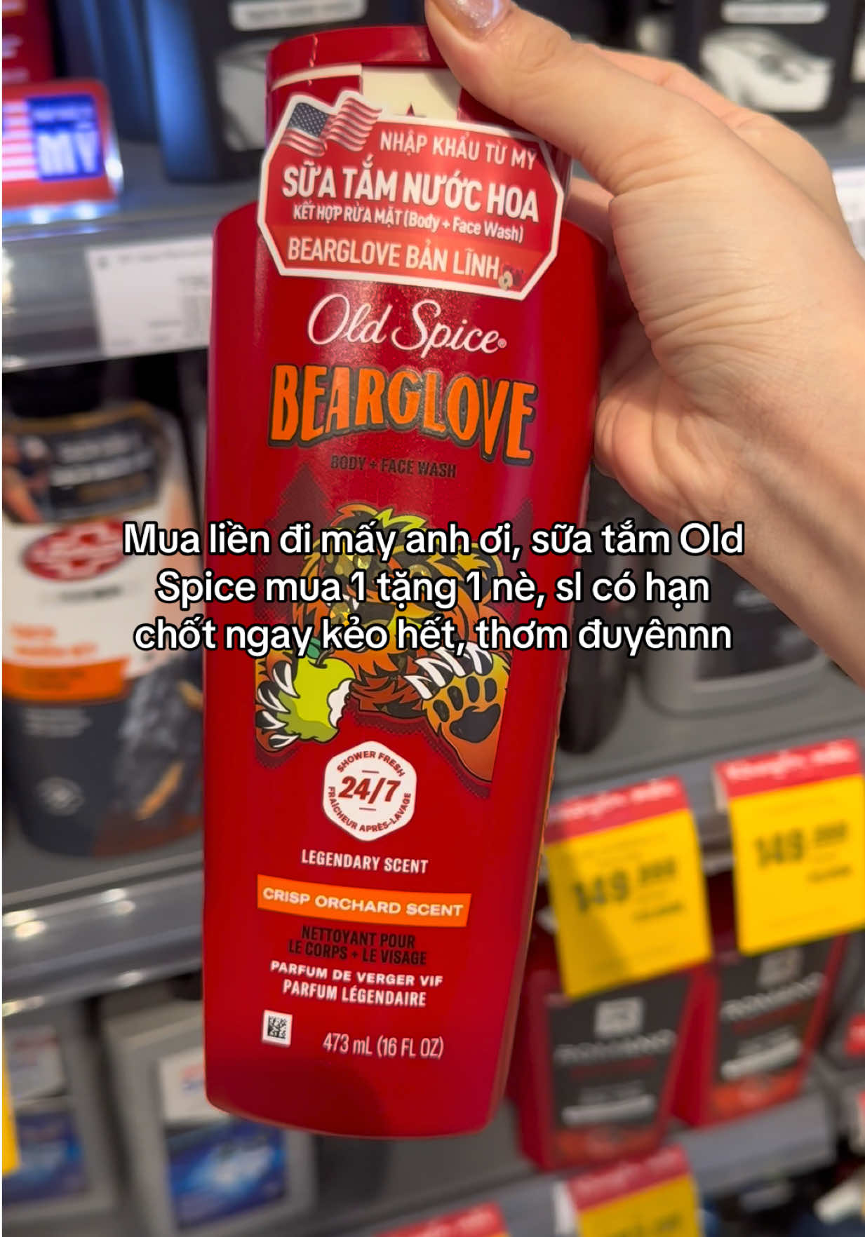 10.8 #suatamnuochoanam #oldspice #suatamnuochoa #suatamnamgioi #xh 