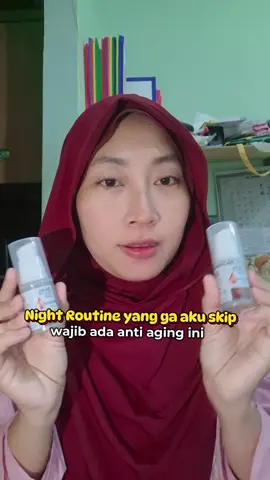 Night routine kamu sudah pakai produk anti-aging yang tepat belum? Coba cek ini! 🌙✨ Wajib banget masukkan MS Glow Dual Retiglow Royal Elixir ke dalam daftar skincare malammu ya #SobatGlowUp #RitualCantik #InvestasiCerah #PesonaMSGLOW #antiaging 