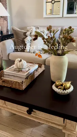 The little moment when summer starts to fade and your craving cozy corners, warm colors and you start decorating with a hint of fall 🍂#homedecorinspo #falldecor #fallhomedecor #homestyling #cozy 
