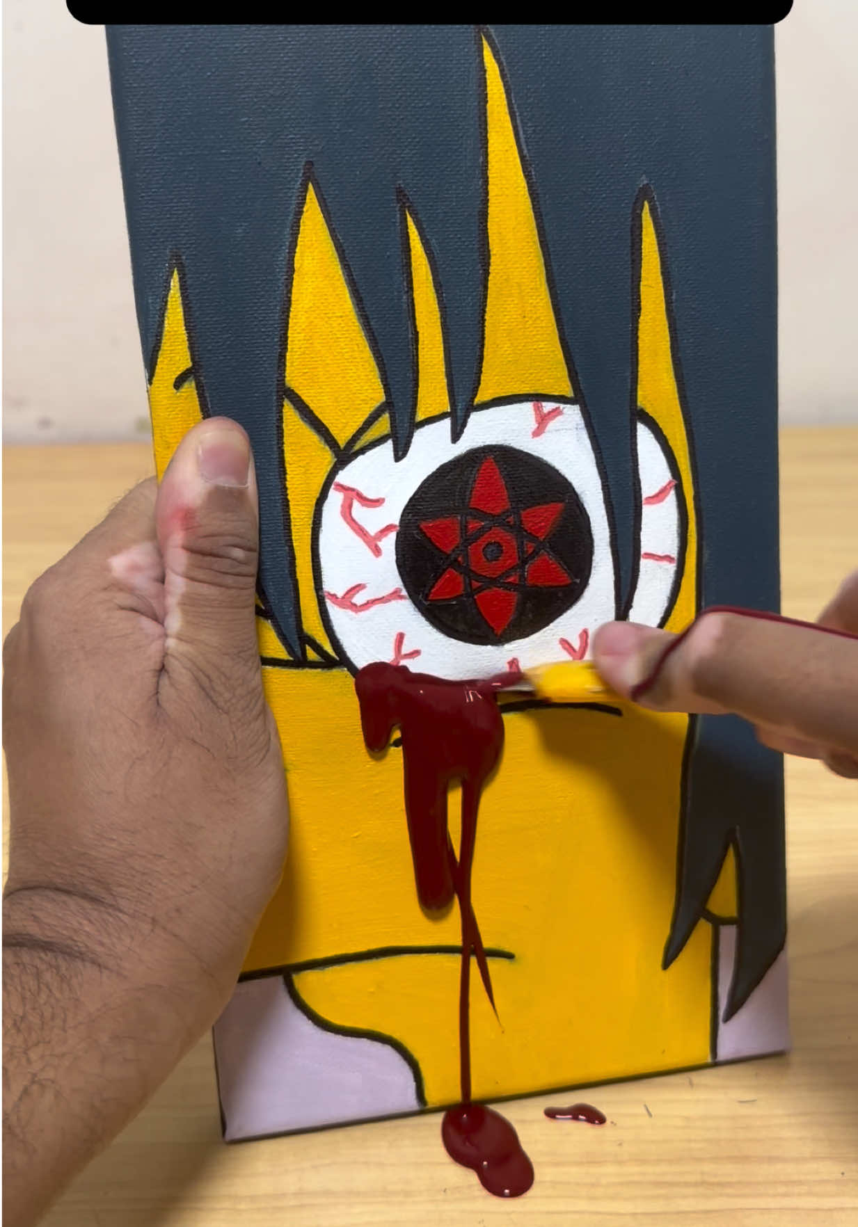 Hope you like my Bart uchiha art #art #artist #artwork #simpsons #homersharingan 