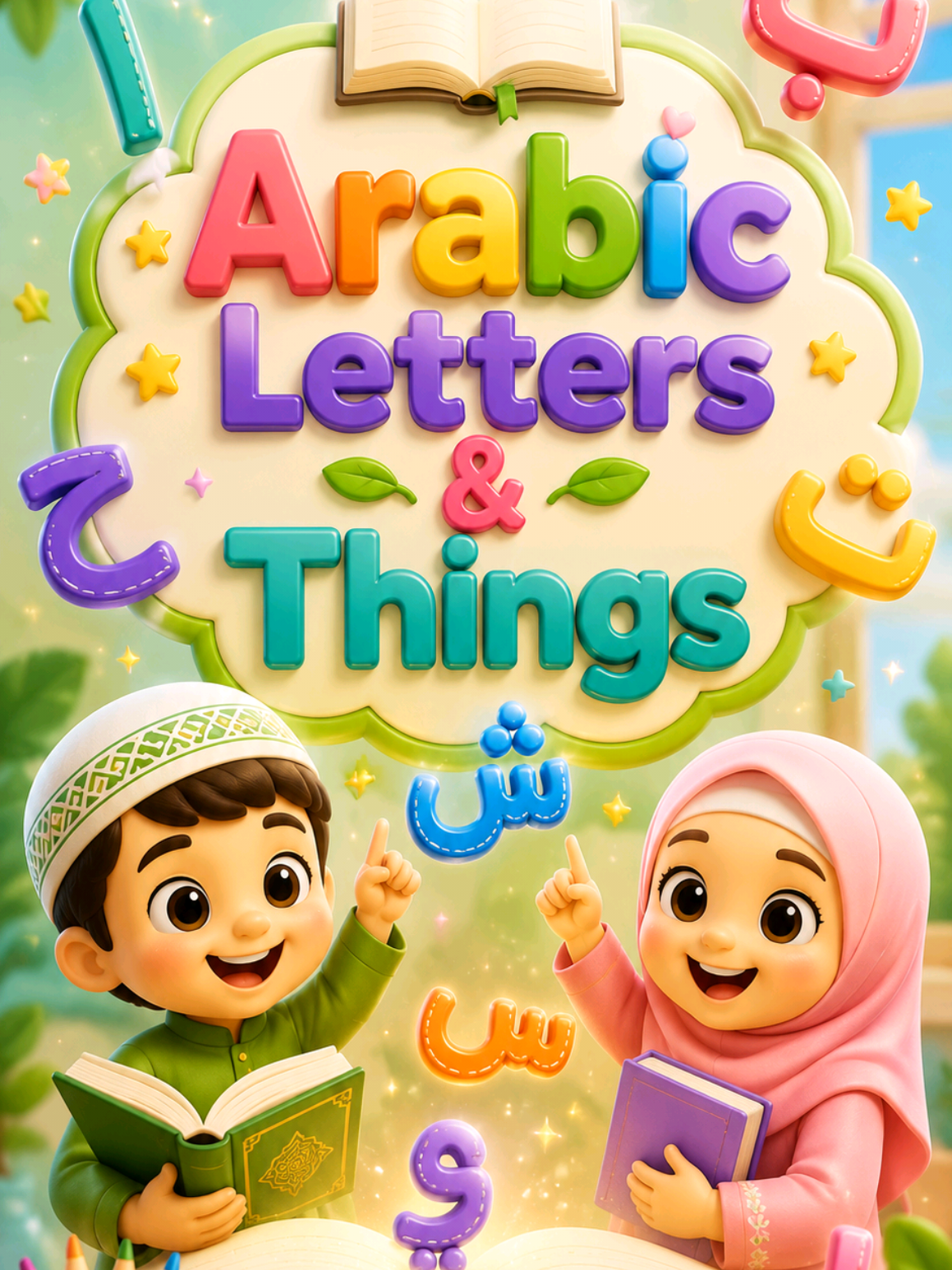 🌟 Arabic Letters & Things 🌟 Let’s learn the Arabic alphabet and the names of everyday things in Arabic! 📚✨ Learning Arabic can be easy, fun, and exciting! 💚 #ArabicAlphabet #LearnArabic #ArabicForKids #LearnArabicForKids #ArabicWords 