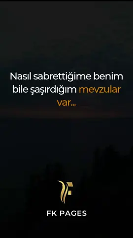 Nasıl sabrettiğime benim bile şaşırdığım mevzular var! #fyp #kesfet #kesfetteyiz #tiktok #istanbul 