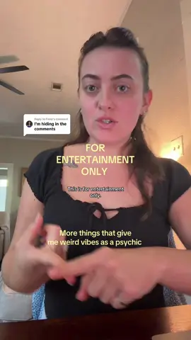 Replying to @Fiony more things that give me Weird Vibes as a psychic 👀 lmk what you guys think!!! Haven’t done one of these in ages so hiiii  FOR ENTERTAINMENT PURPOSES ONLY  #psychic #witch #weirdvibes #greenscreen 