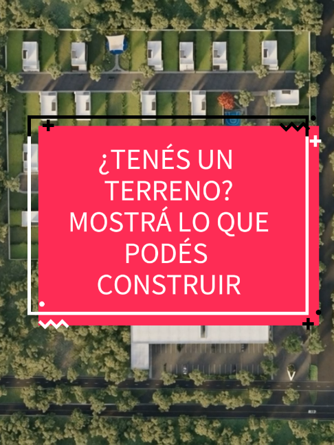 🚀 NO VENDAS UN TERRENO. MOSTRÁ LO QUE PUEDE CONVERTIRSE. ¿Un lote vacío? Para muchos, es solo tierra. Pero para un inversor, un cliente o un comprador, puede ser su próximo hogar, un edificio, un complejo o un gran desarrollo inmobiliario. Con Inteligencia Artificial, 3D y postproducción, creo visualizaciones que muestran cómo podría verse un proyecto antes de construirlo. ✨ Más impacto. 🏗️ Más posibilidades. 💰 Una presentación que ayuda a vender la idea. Convertí un terreno vacío en un proyecto que todos puedan imaginar. 📩 Si tenés un desarrollo inmobiliario, escribime y te muestro lo que podemos crear.