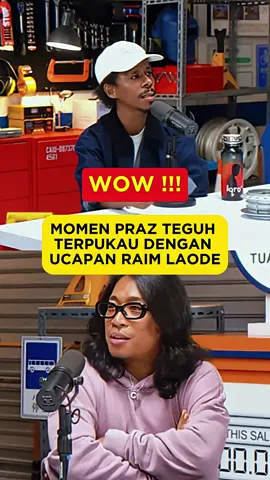 MOMEN PRAZ TEGUH TERPUKAU DENGAN UCAPAN RAIM LAODE#prazteguh #raimlaode 